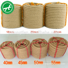 hot sale natural sial rope untreated golden sisal rope supplier sial rope 6mm